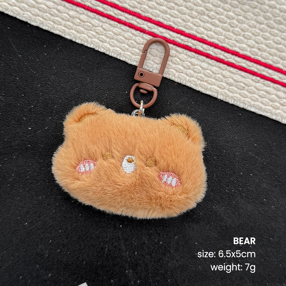 Ganci Boneka Mini Gantungan Kunci Plush Bag Charm Aksesoris Tas Hewan Capybara DCA2831