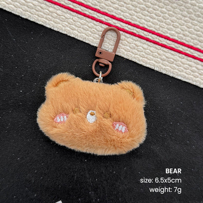 Ganci Boneka Mini Gantungan Kunci Plush Bag Charm Aksesoris Tas Hewan Capybara DCA2831