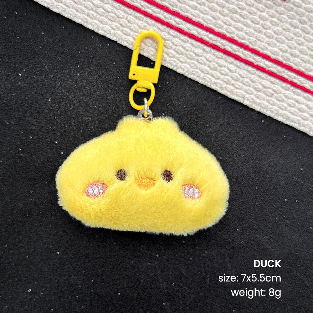 Ganci Boneka Mini Gantungan Kunci Plush Bag Charm Aksesoris Tas Hewan Capybara DCA2831