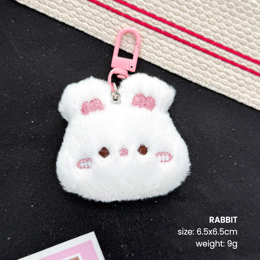 Ganci Boneka Mini Gantungan Kunci Plush Bag Charm Aksesoris Tas Hewan Capybara DCA2831