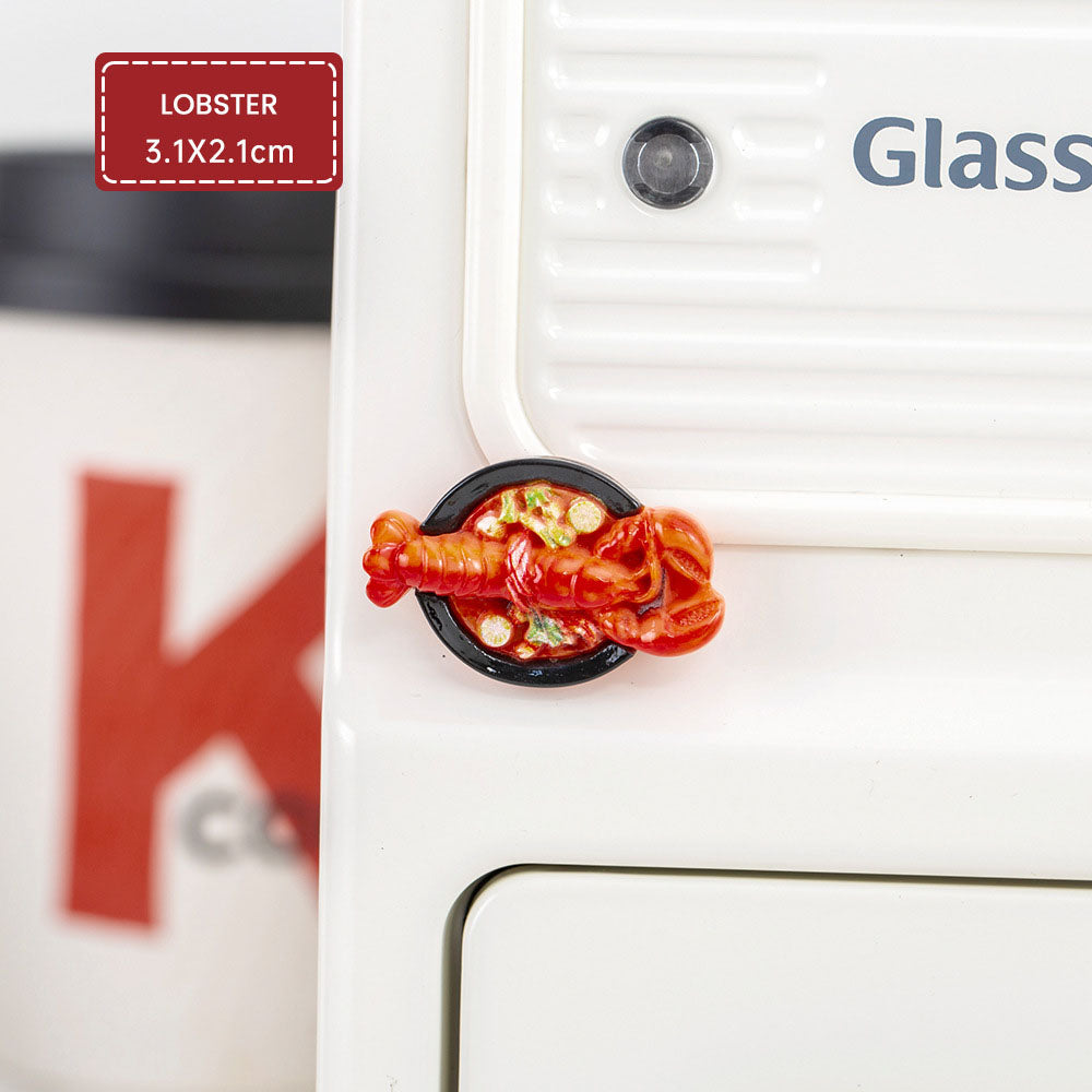Magnet Tempelan Kulkas Lucu Bentuk Miniatur Makanan Pajangan Kue Roti Pastry Aesthetic DCA2872