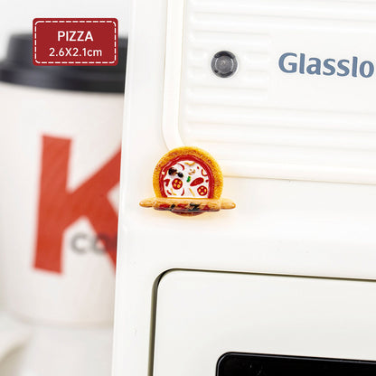 Magnet Tempelan Kulkas Lucu Bentuk Miniatur Makanan Pajangan Kue Roti Pastry Aesthetic DCA2872