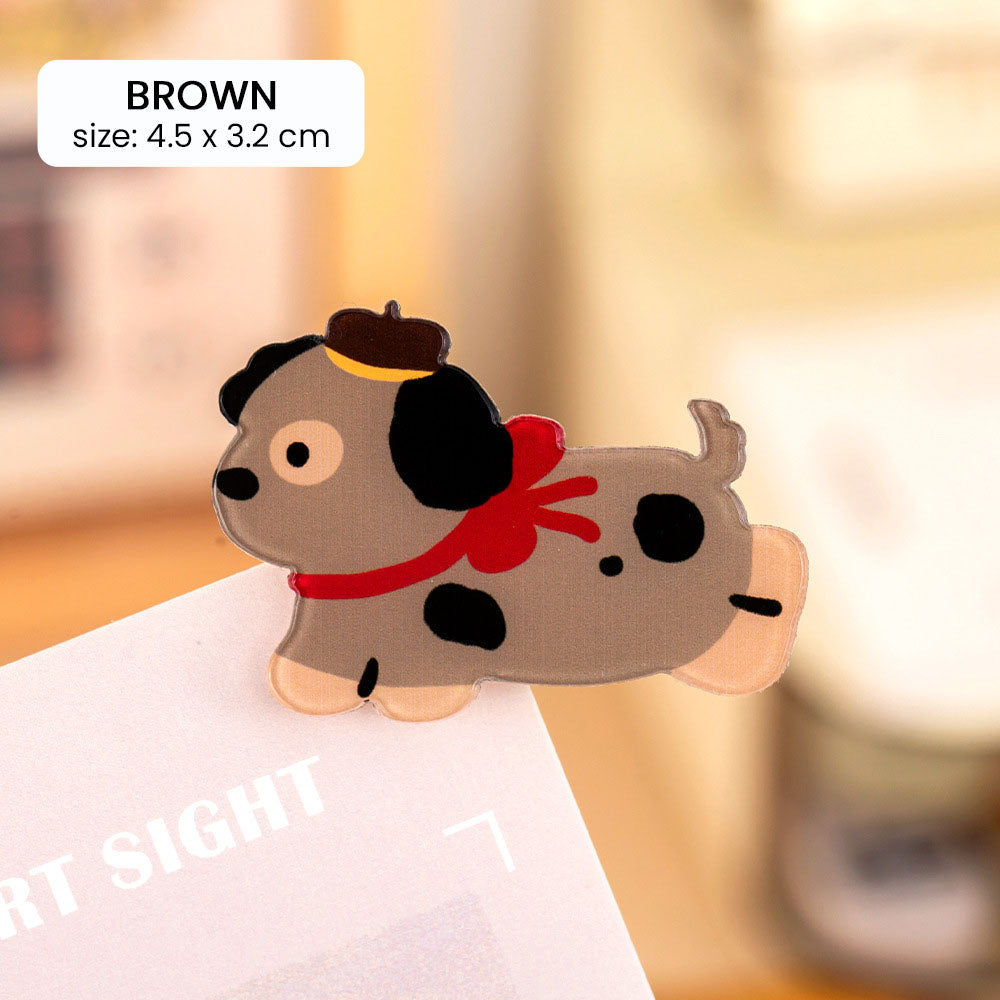Paper Clip Akrilik Karakter Kartun Bear Lucu Penjepit Beruang