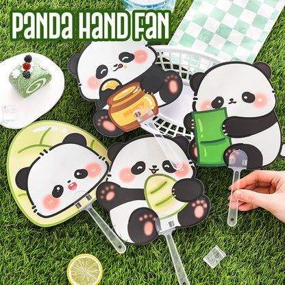 Kipas Tangan Karakter Kartun Lucu Hand Fan Cute Capybara Panda Animal Cartoon