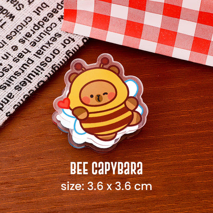 Paper Clip Akrilik Karakter Kartun Bear Lucu Penjepit Beruang