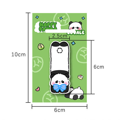 Pembatas Buku Capybara Magnet Karakter Kartun Bookmark Magnetic