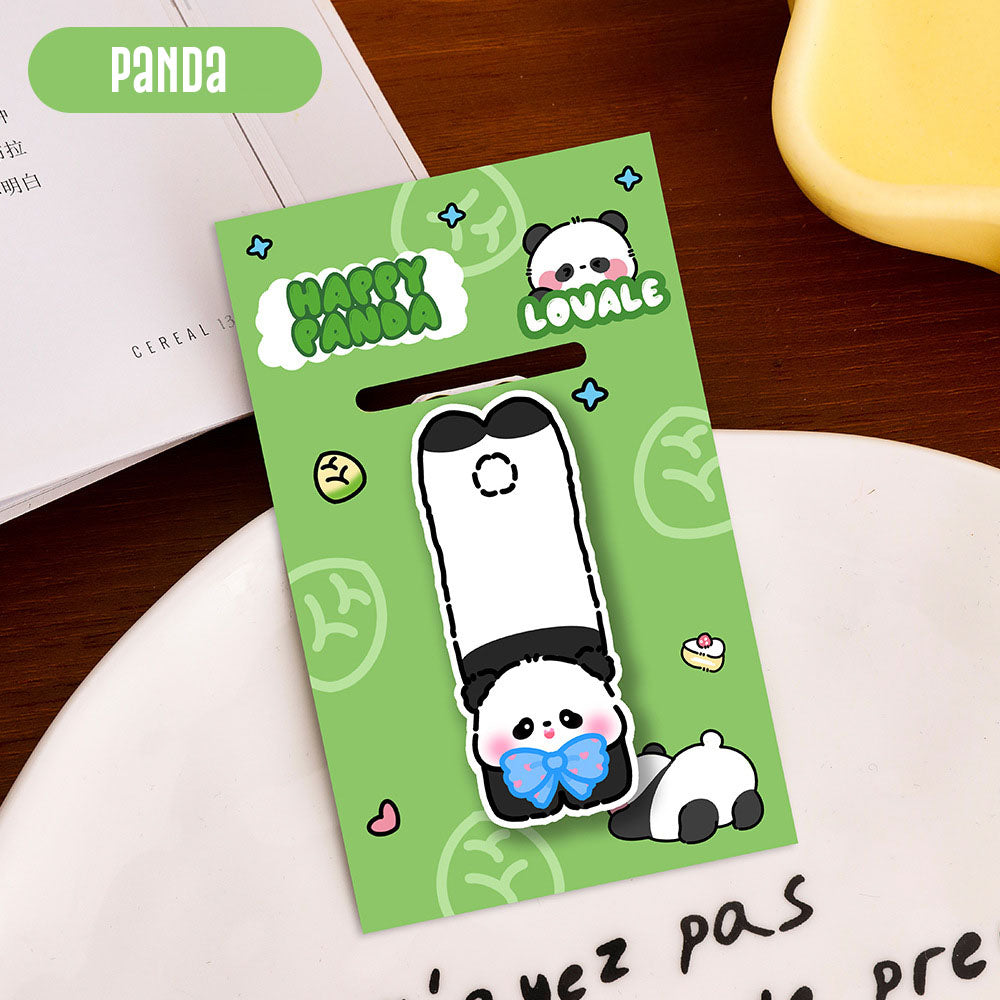 Pembatas Buku Capybara Magnet Karakter Kartun Bookmark Magnetic