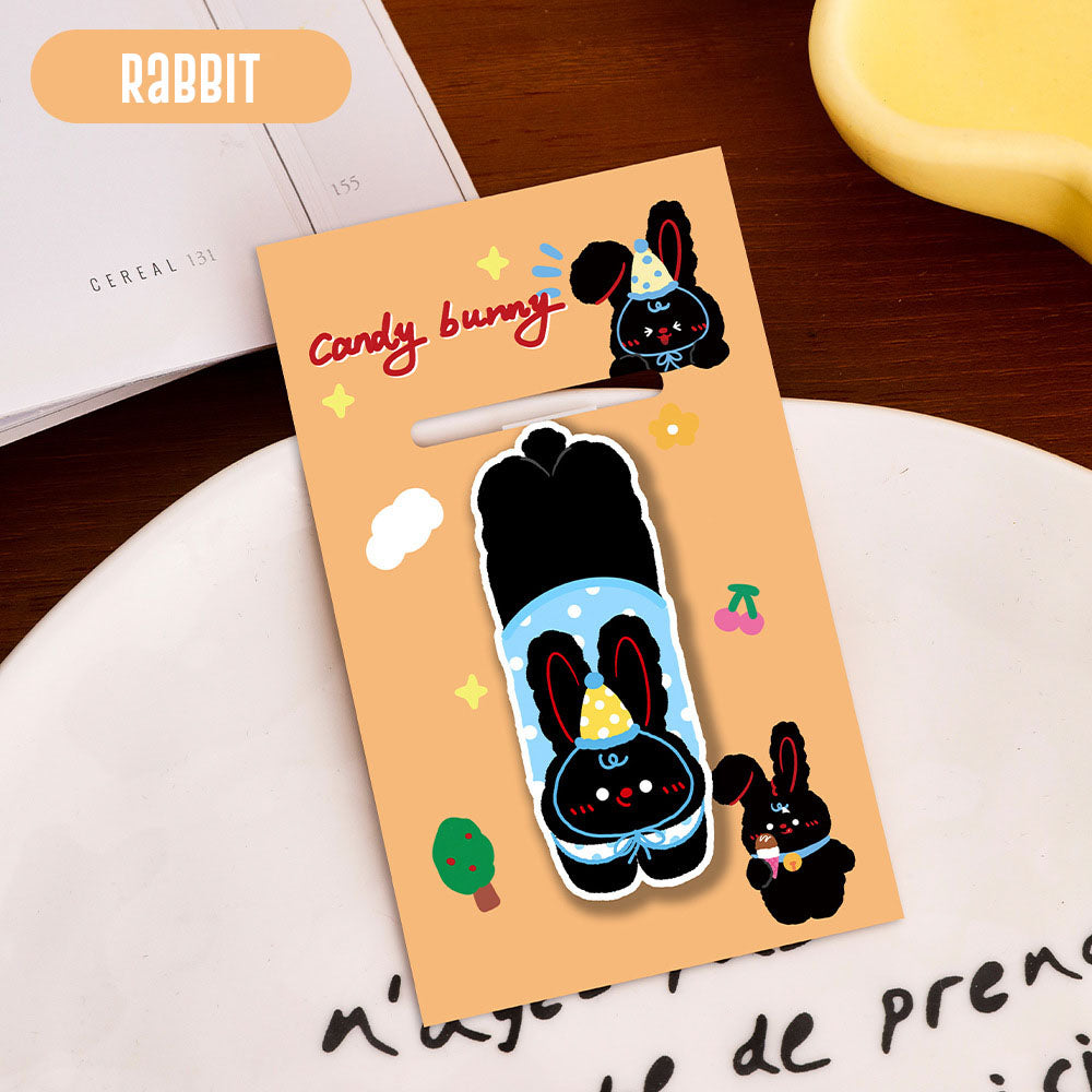 Pembatas Buku Capybara Magnet Karakter Kartun Bookmark Magnetic