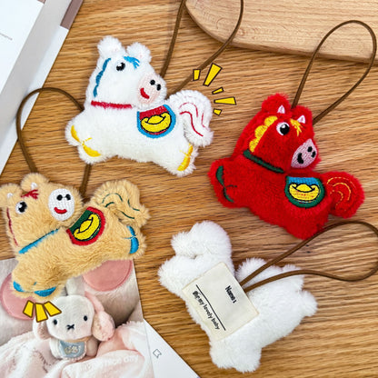 Gantungan Kunci Tas Bentuk Boneka Hewan Bisa Tulis Nama Bag Keychain Nametag