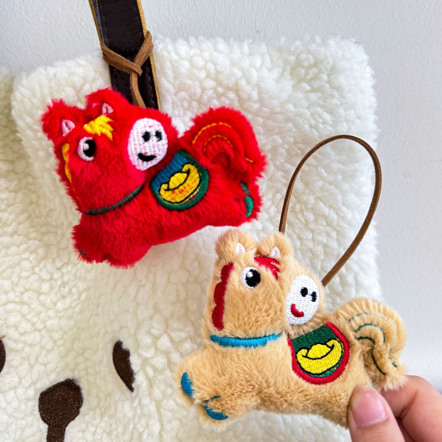 Gantungan Kunci Tas Bentuk Boneka Hewan Bisa Tulis Nama Bag Keychain Nametag