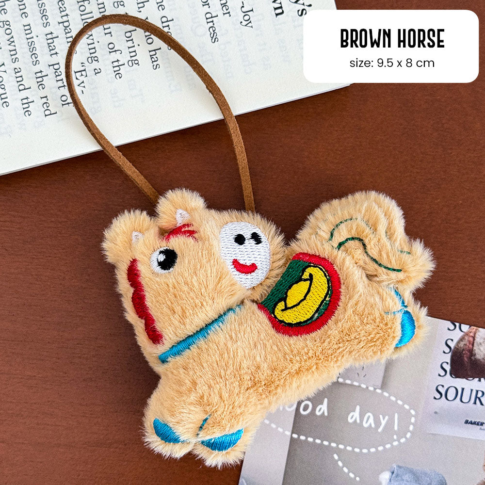 Gantungan Kunci Tas Bentuk Boneka Hewan Bisa Tulis Nama Bag Keychain Nametag