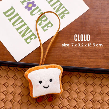 Gantungan Kunci Tas Bentuk Boneka Hewan Bisa Tulis Nama Bag Keychain Nametag