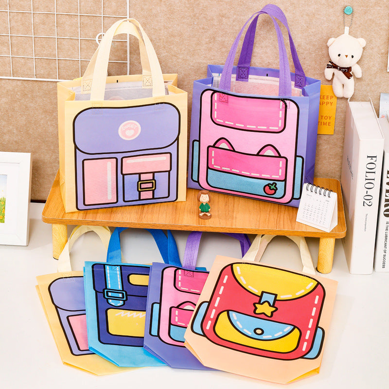 Tas Ultah Goodie Bag Gift Bag Tas Ulang Tahun Lipat Souvenir Non Woven Spunbond DCO2164