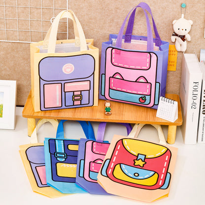 Tas Ultah Goodie Bag Gift Bag Tas Ulang Tahun Lipat Souvenir Non Woven Spunbond DCO2164