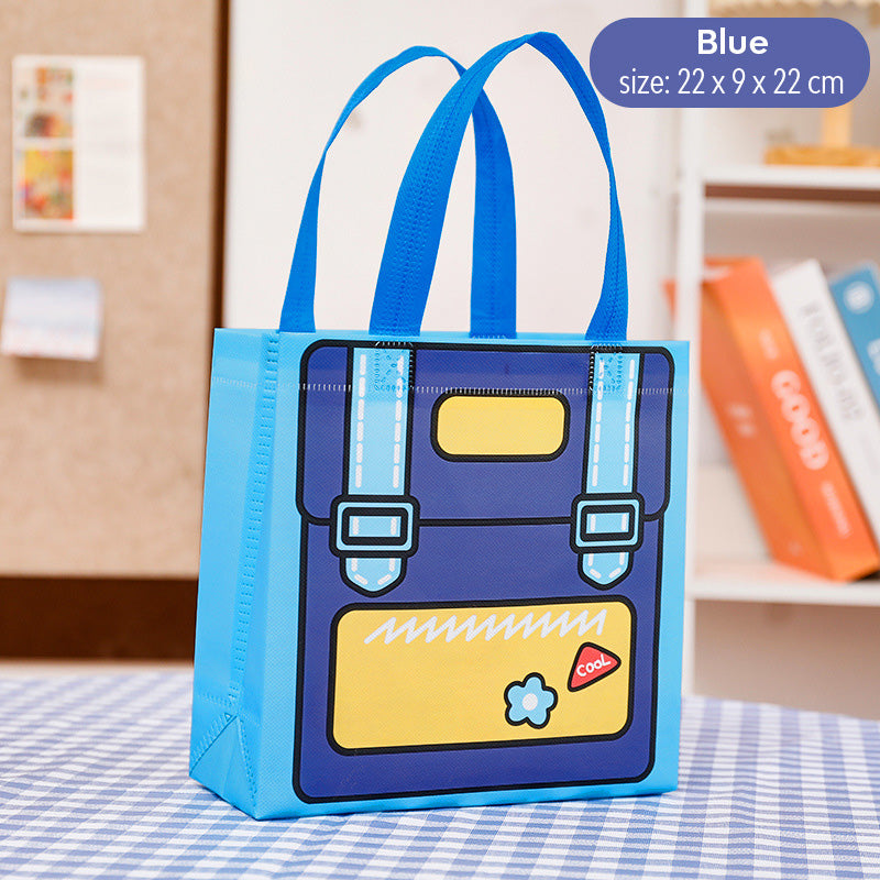 Tas Ultah Goodie Bag Gift Bag Tas Ulang Tahun Lipat Souvenir Non Woven Spunbond DCO2164