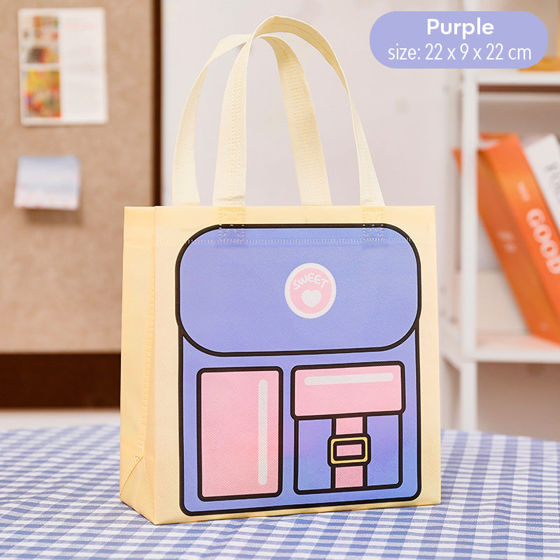 Tas Ultah Goodie Bag Gift Bag Tas Ulang Tahun Lipat Souvenir Non Woven Spunbond DCO2164
