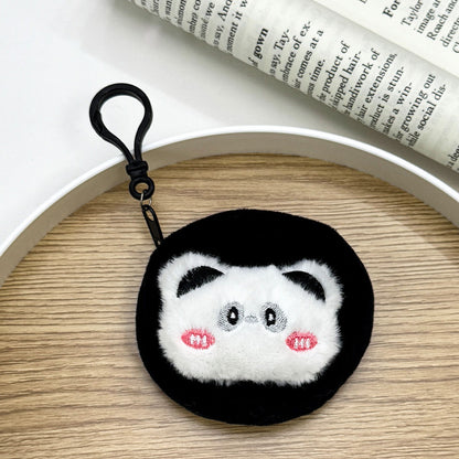 Dompet Bulat Boneka Animal Hewan Lucu Capybara Topi Karakter Pouch Koin MCE1782
