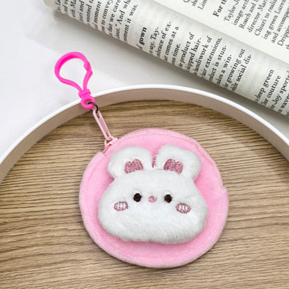 Dompet Bulat Boneka Animal Hewan Lucu Capybara Topi Karakter Pouch Koin MCE1782