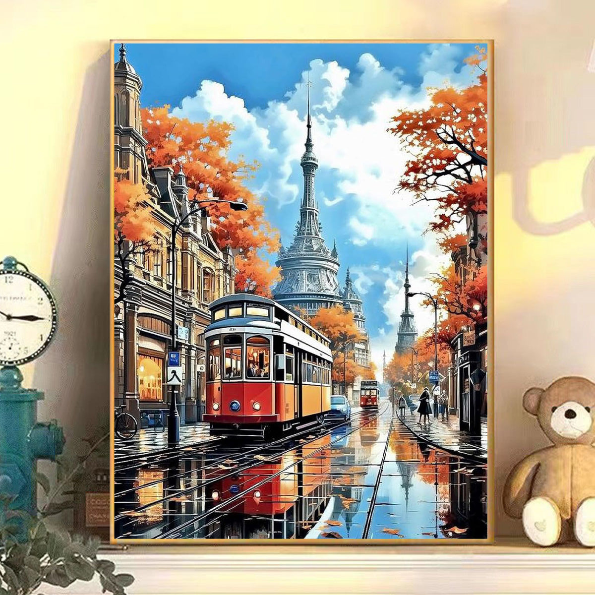 [30x40] Paint By Number Painting By Numbers Kit DIY Digital Oil Lukisan Canvas Scenery 4