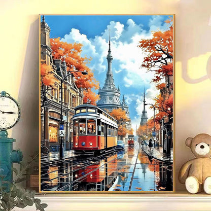 [30x40] Paint By Number Painting By Numbers Kit DIY Digital Oil Lukisan Canvas Scenery 4
