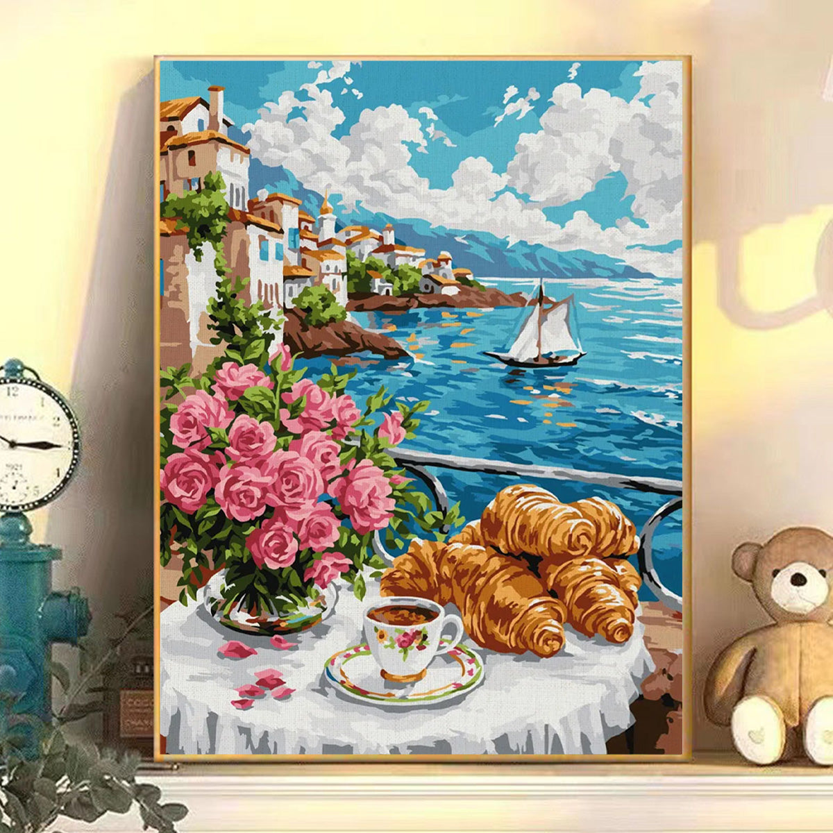 [30x40] Paint By Number Painting By Numbers Kit DIY Digital Oil Lukisan Canvas Scenery 4