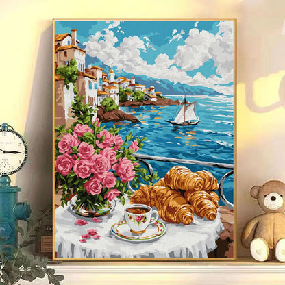 [30x40] Paint By Number Painting By Numbers Kit DIY Digital Oil Lukisan Canvas Scenery 4