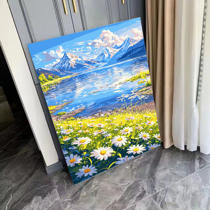 [30x40] Paint By Number Painting By Numbers Kit DIY Digital Oil Lukisan Canvas Scenery 3