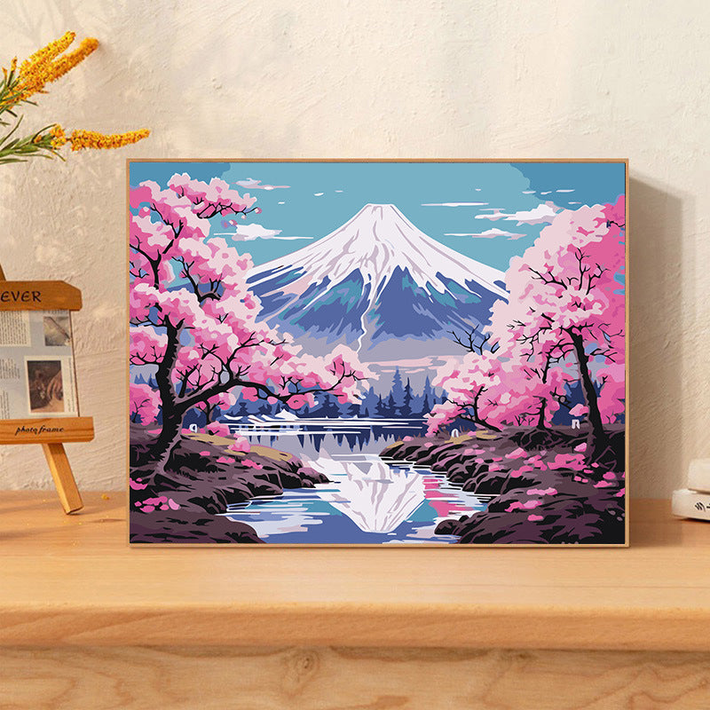 [30x40] Paint By Number Painting By Numbers Kit DIY Digital Oil Lukisan Canvas Scenery 3