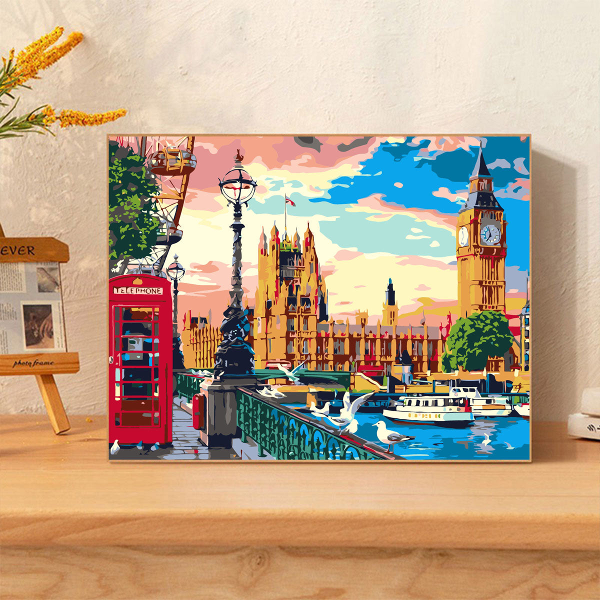 [30x40] Paint By Number Painting By Numbers Kit DIY Digital Oil Lukisan Canvas Scenery