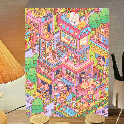 [30x40] Paint By Number Painting By Numbers Kit DIY Digital Oil Lukisan Canvas Karakter 2