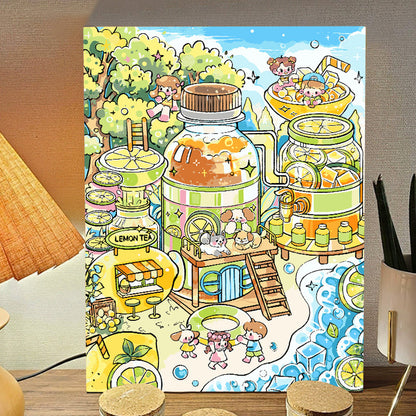[30x40] Paint By Number Painting By Numbers Kit DIY Digital Oil Lukisan Canvas Karakter