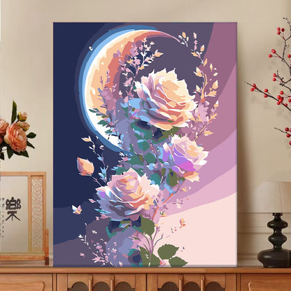 [30x40] Paint By Number Painting By Numbers Kit DIY Digital Oil Lukisan Canvas Scenery 5