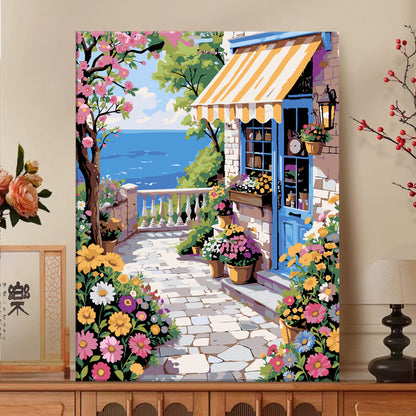 [30x40] Paint By Number Painting By Numbers Kit DIY Digital Oil Lukisan Canvas Scenery 4