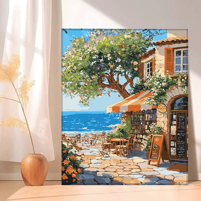 [30x40] Paint By Number Painting By Numbers Kit DIY Digital Oil Lukisan Canvas Scenery 4