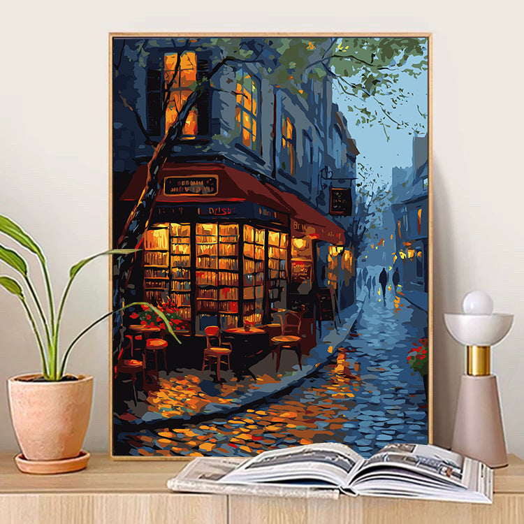 [30x40] Paint By Number Painting By Numbers Kit DIY Digital Oil Lukisan Canvas Scenery 4