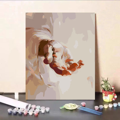 [30x40] Paint By Number Painting By Numbers Kit DIY Lukisan Religi Yesus Alkitab