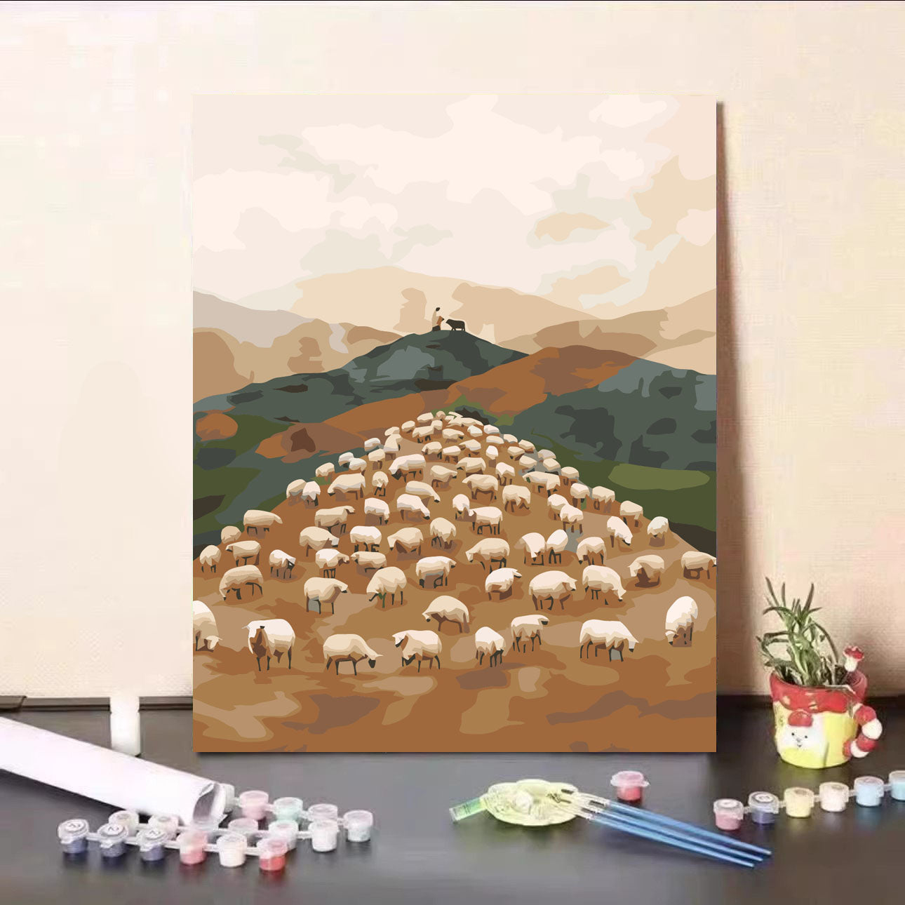 [30x40] Paint By Number Painting By Numbers Kit DIY Lukisan Religi Yesus Alkitab