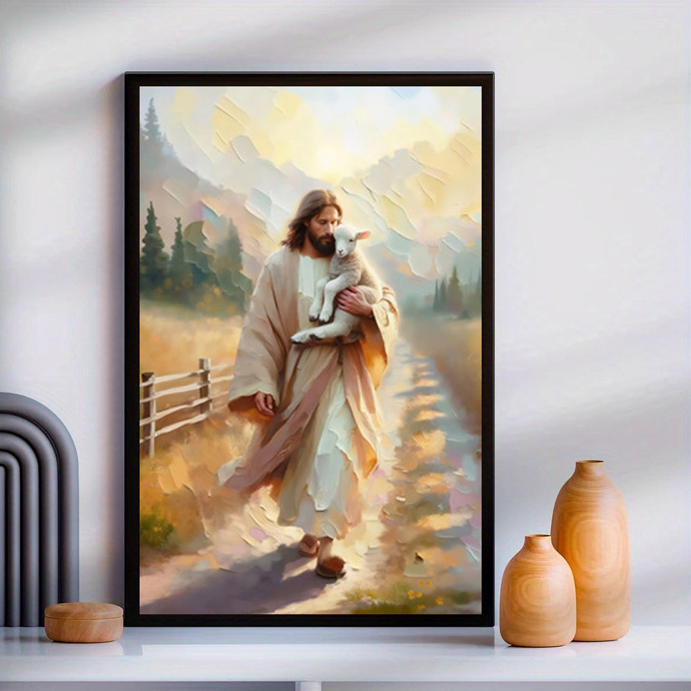 [30x40] Paint By Number Painting By Numbers Kit DIY Lukisan Religi Yesus Alkitab