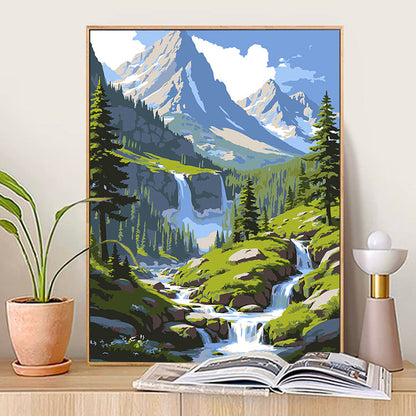[30x40] Paint By Number Painting By Numbers Kit DIY Digital Oil Lukisan Canvas Scenery 4