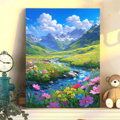 [30x40] Paint By Number Painting By Numbers Kit DIY Digital Oil Lukisan Canvas Scenery 5