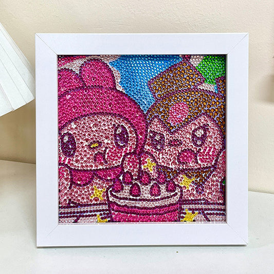 DIY 5D Diamond Painting Lukisan Berlian Karakter Tanpa Frame Seri D