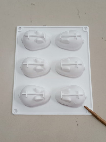 Cetakan Silikon Pudding Jelly Kelinci HCK65795