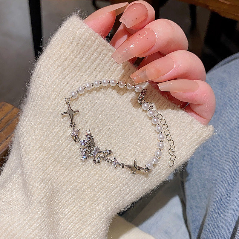 Bracelet Exquisite Zircon Butterfly HXBS0441