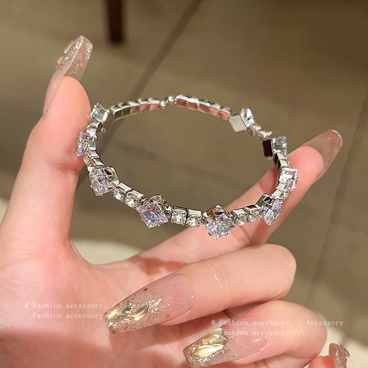 Bracelet Exquisite Super Shiny Zircon HXBS0533