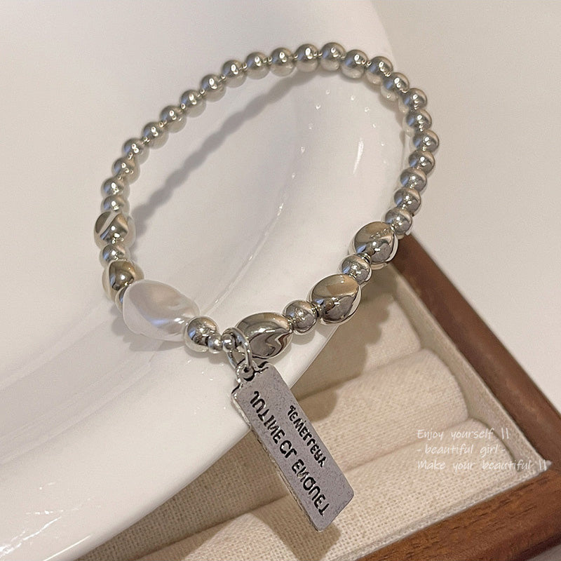 Bracelet Niche Simple Temperament Broken Silver HXBS0534