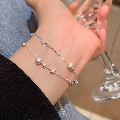 Bracelet Niche Double Layer Stacking High End Starry Sky HXBS0617