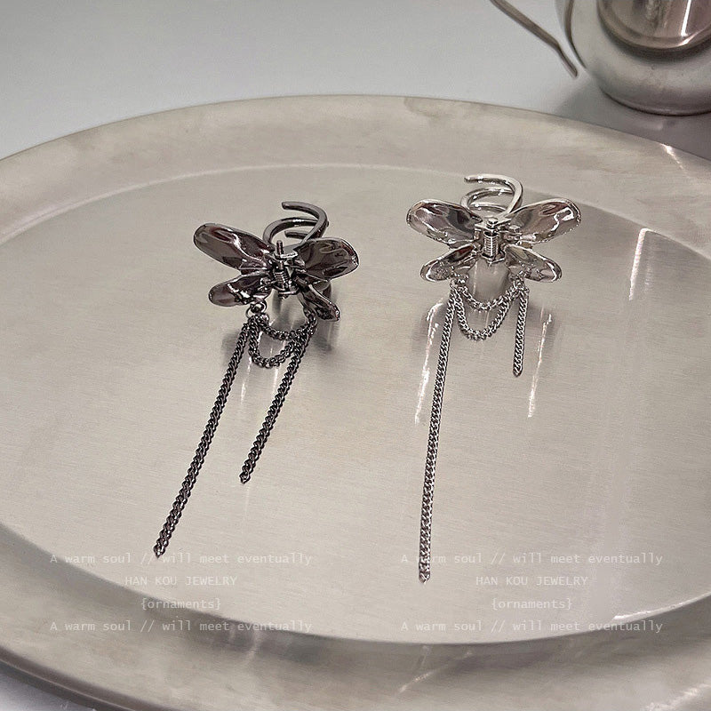 Hair Clip Metal Styled Butterfly Half Tied HXCF1200