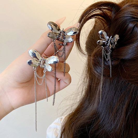 Hair Clip Metal Styled Butterfly Half Tied HXCF1200