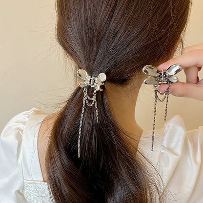 Hair Clip Metal Styled Butterfly Half Tied HXCF1200