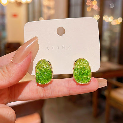 Earring Stud Trendy Geometric Shape HXEA1068